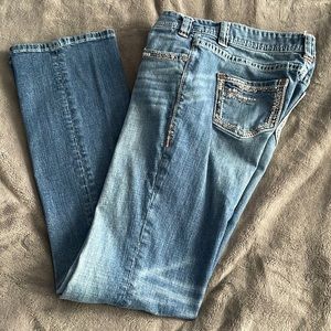 Rock and Roll Cowgirl Jean Boyfriend Size 28X36